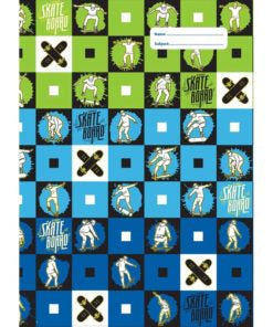 Spencil Skate Paint Book Cover Scrapbook Pack 3 Assorted