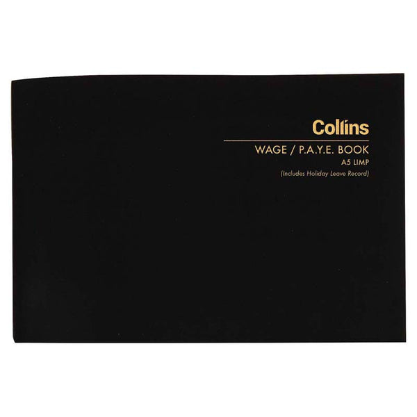 Collins Wage Book A5 Limp Cover 64lf