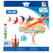 Milan Coloured Pencils Triangular Watercolour Pack 24 Assorted Colours