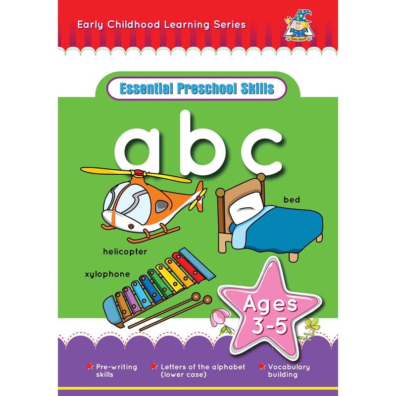 Greenhill Activity Book 3-5yr ABC U-Case