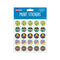 Avery Merit Stickers Assorted Captions 3 Round 22mm 300 Pack