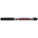 Uni Super Ink Capped Permanent Marker 0.9mm Black PNA-125