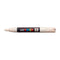 Uni Posca Marker 0.7mm Ultra-Fine Round Tip Beige PC-1M