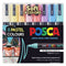 Uni Posca Marker 1.8-2.5mm 8 Piece Pastel Colours PC-5M