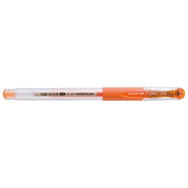 Uni-ball Signo DX 0.5mm Capped Rollerball Orange UM-151-05