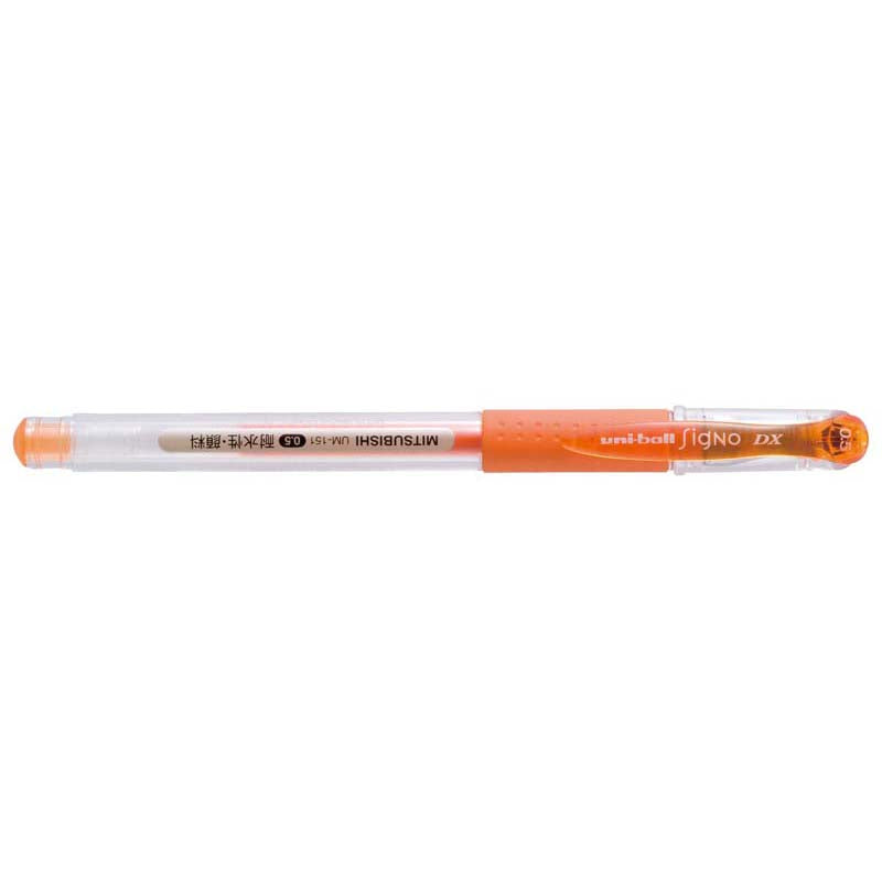 Uni-ball Signo DX 0.5mm Capped Rollerball Orange UM-151-05