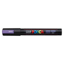 Uni Posca Marker 8.0mm Bold Chisel Metallic Violet PC-8K