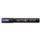 Uni Posca Marker 8.0mm Bold Chisel Metallic Violet PC-8K