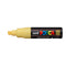 Uni Posca Marker 8.0mm Bold Chisel Straw Yellow PC-8K