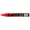 Uni Chalk Marker 1.8-2.5mm Bullet Tip Red PWE-5M