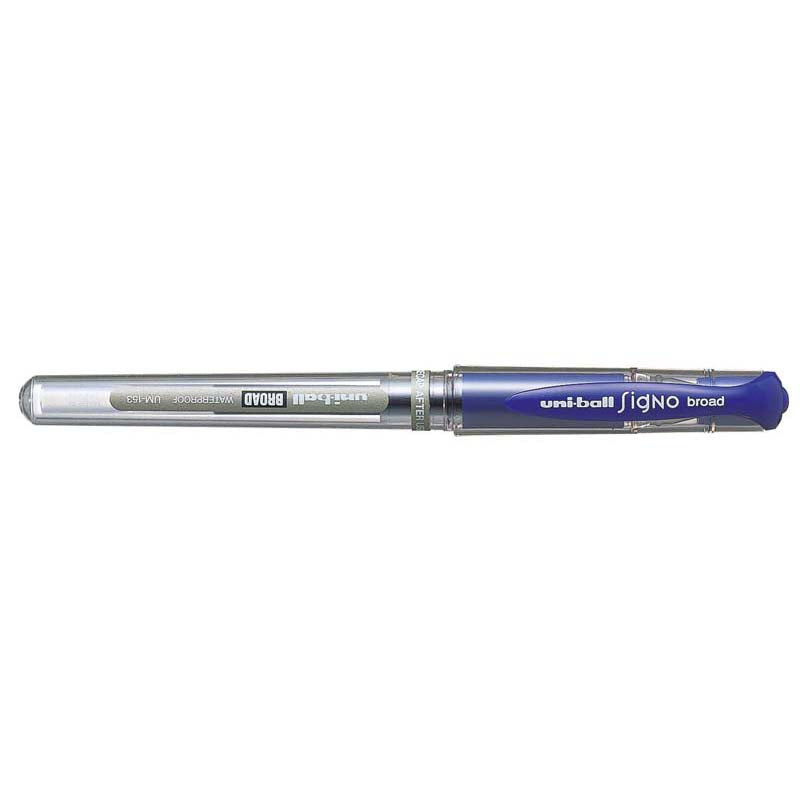 Uni-ball Signo Broad 1.0mm Capped Blue UM-153