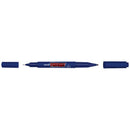 Uni Prockey Marker Dual Tip 0.4/0.9mm Blue PM-120