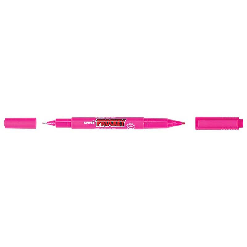 Uni Prockey Marker Dual Tip 0.4/0.9mm Wine PM-120