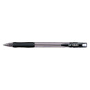 Uni Lakubo Capped Ballpoint 1.0mm Black SG-100