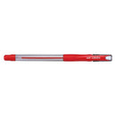 Uni Lakubo Capped Ballpoint 1.0mm Red SG-100