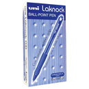 Uni Laknock 1.0mm Retractable Medium Blue SN-100