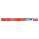 Uni Promark Highlighter 4.0mm Chisel Orange USP-105