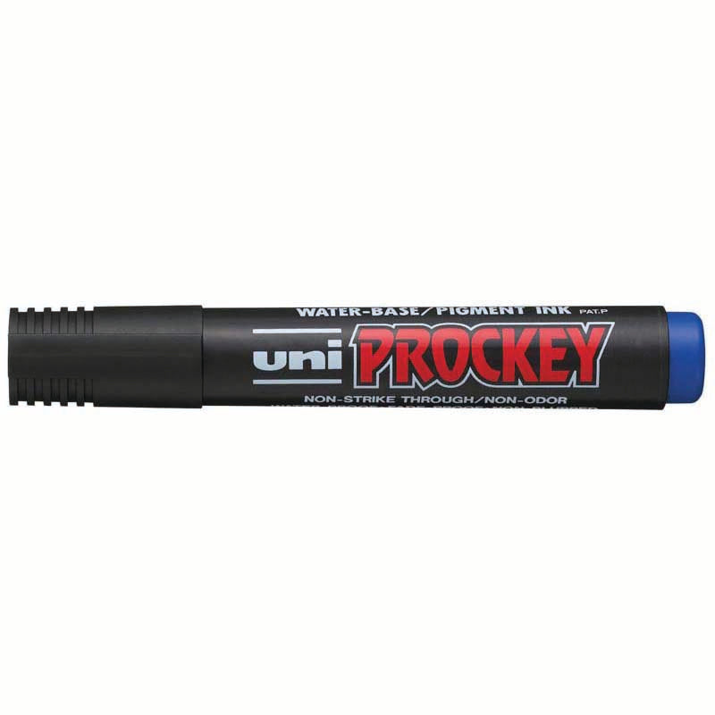 Uni Prockey Marker 1.2mm Bullet Tip Blue PM-122