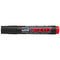 Uni Prockey Marker 5.7mm Chisel Tip Red PM-126