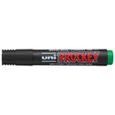 Uni Prockey Marker 5.7mm Chisel Tip Green PM-126