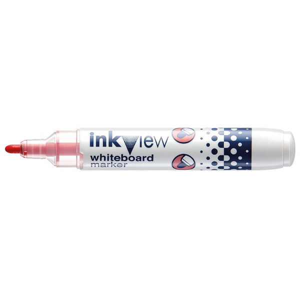 Uni Inkview 1.8-2.2mm Whiteboard Bullet Red PWB-202