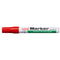 Uni Permanent Chisel Tip Marker Red 580