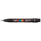 Uni Posca Marker 0.1-10.0mm Brush Tip Silver PCF-350