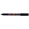 Uni Posca Marker 0.7mm Ultra-Fine Pin Tip Black PC-1MR