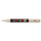 Uni Posca Marker 0.7mm Ultra-Fine Round Tip White PC-1M