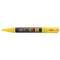 Uni Posca Marker 0.7mm Ultra-Fine Round Tip Yellow PC-1M