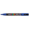 Uni Posca Marker 0.9-1.3mm Fine Blue PC-3M