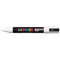 Uni Posca Marker 1.8-2.5mm Med Bullet White PC-5M