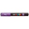 Uni Posca Marker 0.7mm Ultra-Fine Round Tip Violet PC-1M