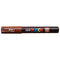 Uni Posca Marker 0.7mm Ultra-Fine Round Tip Brown PC-1M