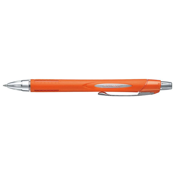 Uni Jetstream 0.7mm Retractable Black Ink Orange Barrel SXN250-07