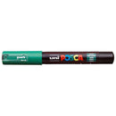 Uni Posca Marker 0.7mm Ultra-Fine Round Tip Green PC-1M