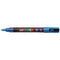 Uni Posca Marker 0.9-1.3mm Fine Glitter Blue PC-3M