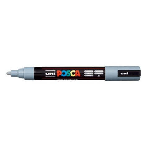 Uni Posca Marker 1.8-2.5mm Med Bullet Grey PC-5M