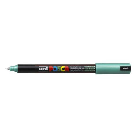 Uni Posca Marker 0.7mm Ultra-Fine Pin Tip Met Green PC-1MR