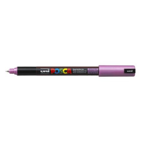 Uni Posca Marker 0.7mm Ultra-Fine Pin Tip Met Pink PC-1MR