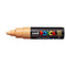 Uni Posca Marker 4.5-5.5mm Bold Bullet Light Orange PC-7M