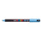 Uni Posca Marker 0.7mm Ultra-Fine Pin Tip Glacier Blue PC-1MR