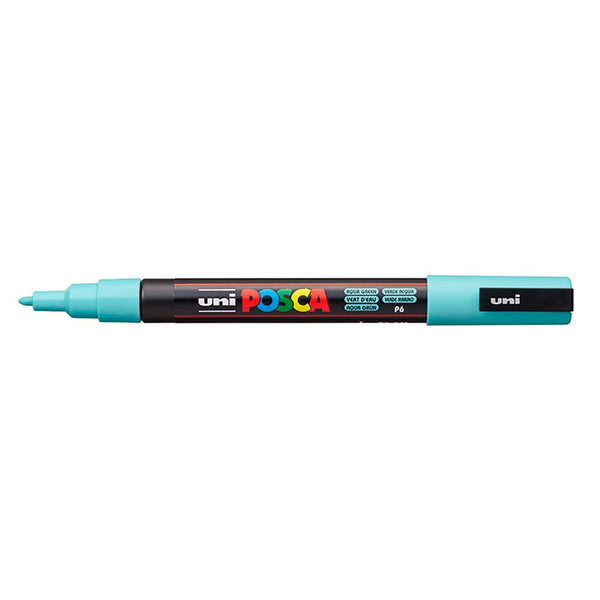 Uni Posca Marker 0.9-1.3mm Fine Aqua Green PC-3M