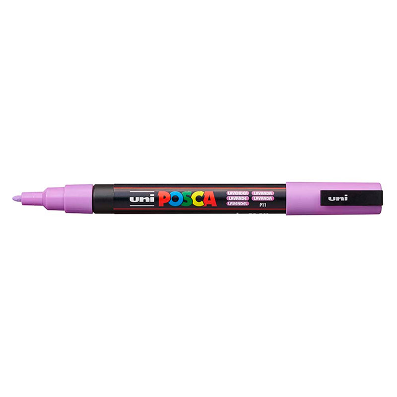 Uni Posca Marker 0.9-1.3mm Fine Lavender PC-3M