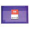 FM Envelope Reusable Purple Window Polyprop