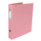 Ledah Pastels Ringbinder Pink A4