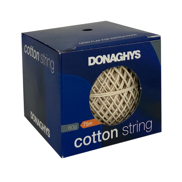 Donaghys Cotton String 60g Box 75m