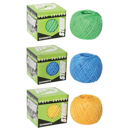 Donaghys Poly String Coloured 60g Box