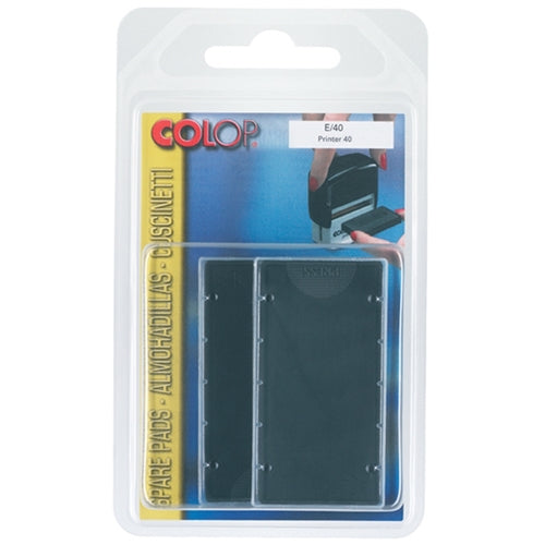 Colop Stamp Pad E40 Black 23x59mm