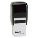 Colop Stamp Printer Q24 Black 24x24mm